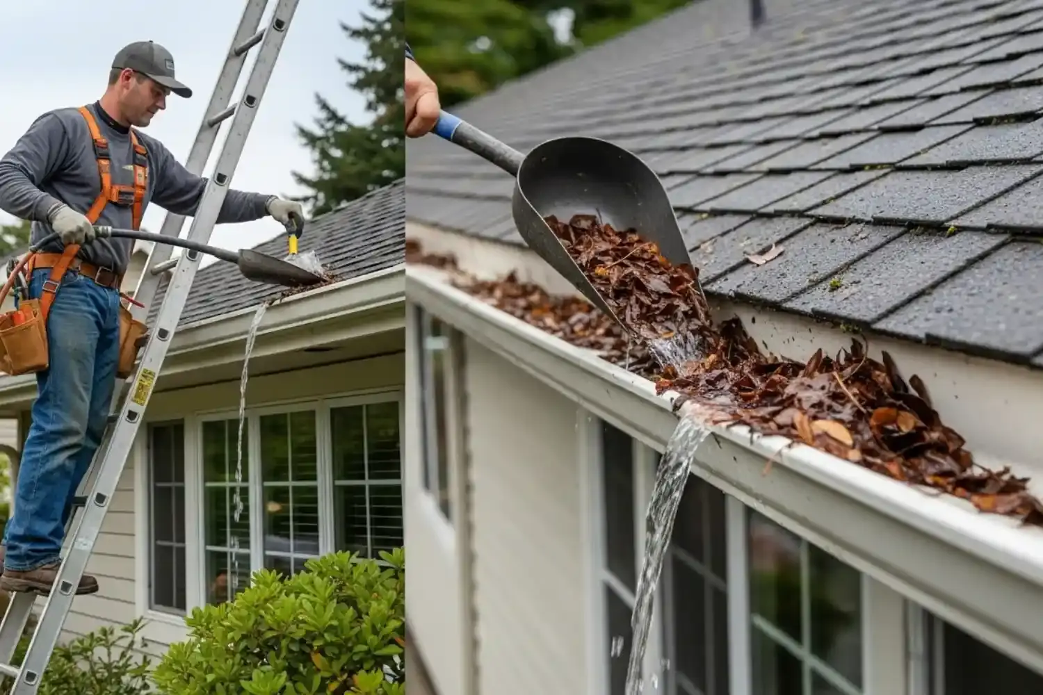 Gutter Cleaning Service in East Bay Drive Olympia