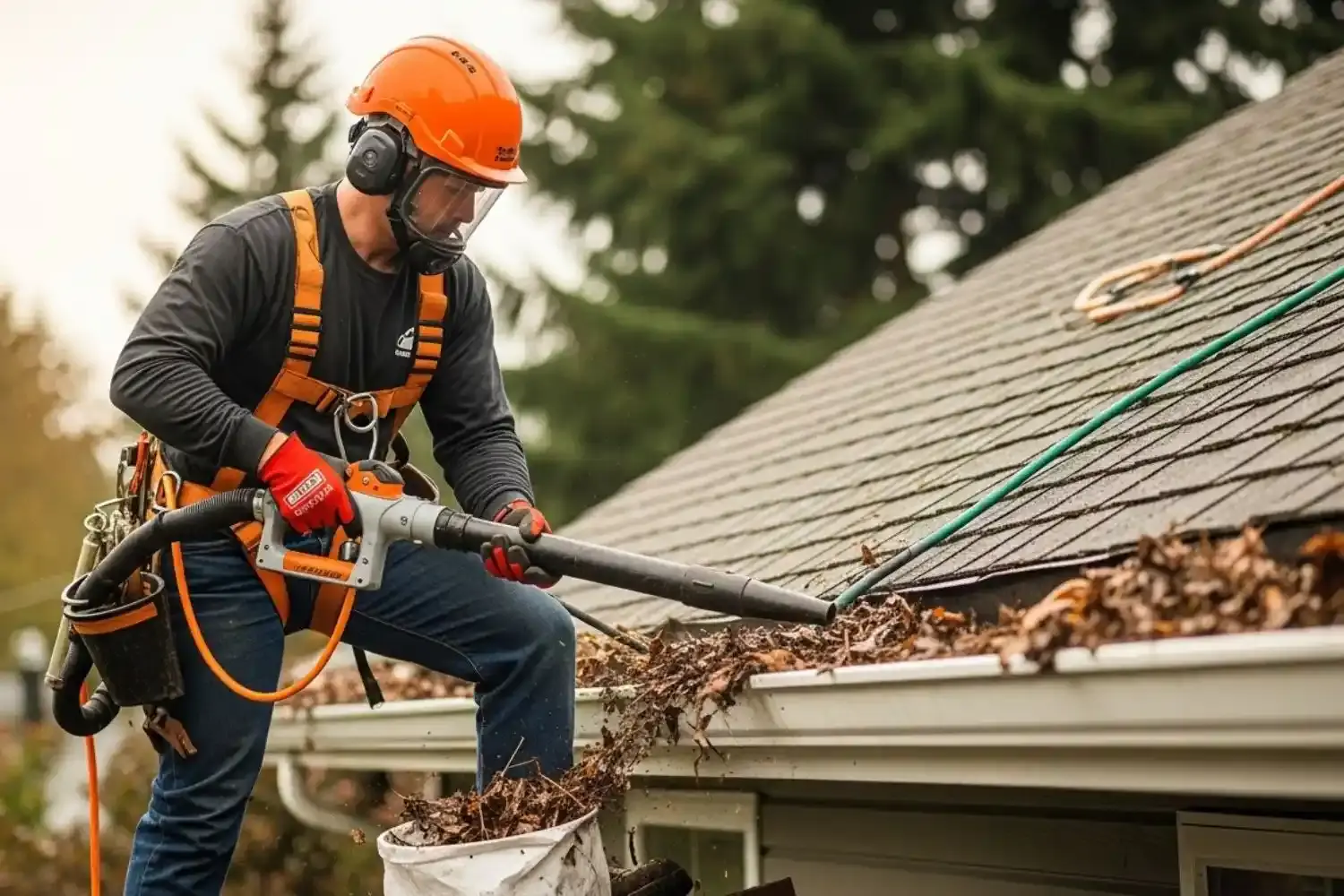 Gutter Cleaning Service in nothwest olympia wa
