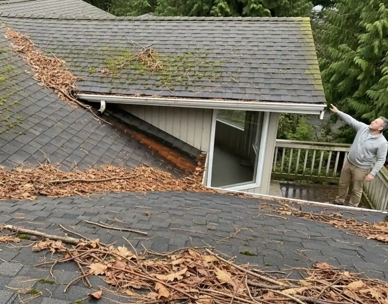 signs when should your home roof needs to be clean in east bay drive