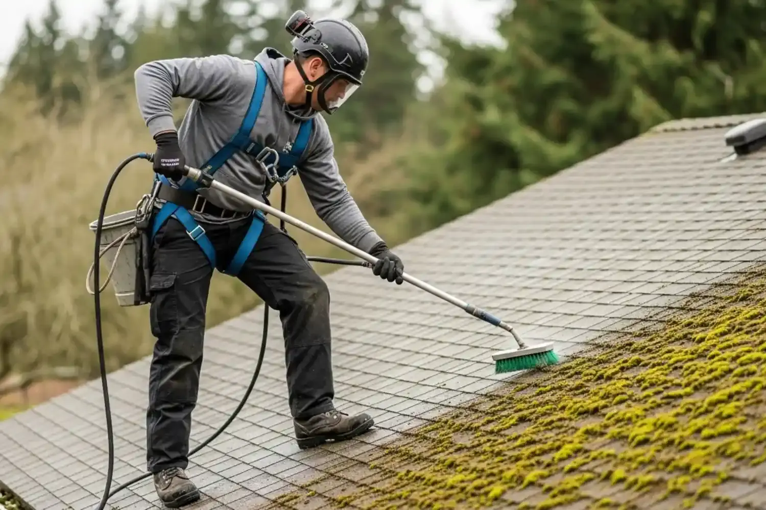 Moss Removal Service in East Bay Drive Olympiq