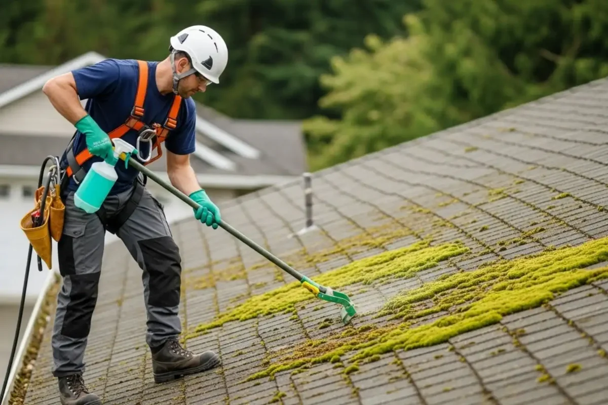 Moss removal services in west bay drive